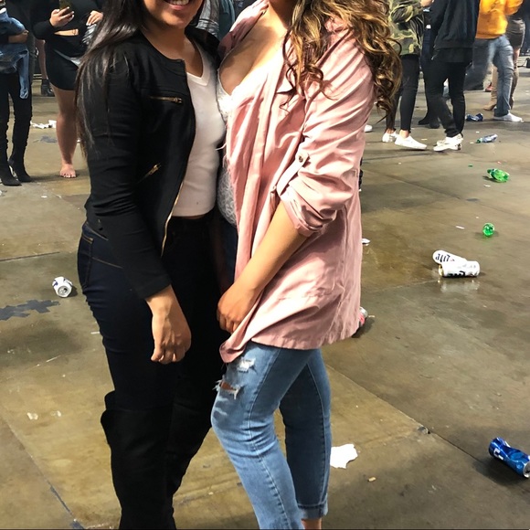 Love Tree light pink jacket - Picture 1 of 4